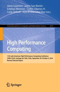 Front cover_High Performance Computing
