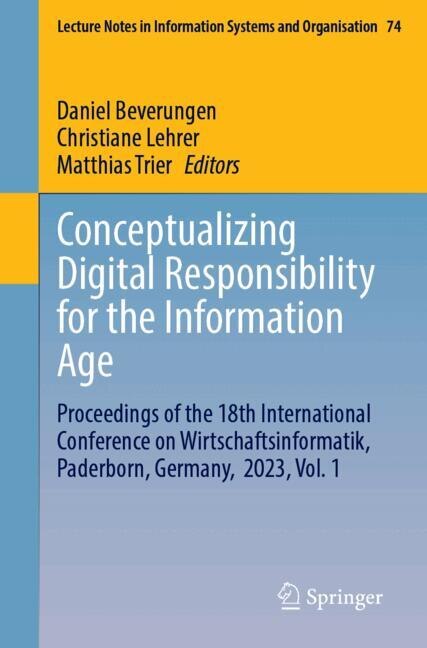 Front cover_Conceptualizing Digital Responsibility for the Information Age
