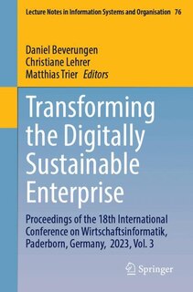 Front cover_Transforming the Digitally Sustainable Enterprise