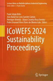 Front cover_ICoWEFS 2024 Sustainability Proceedings