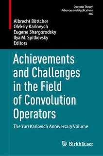 Couverture_Achievements and Challenges in the Field of Convolution Operators