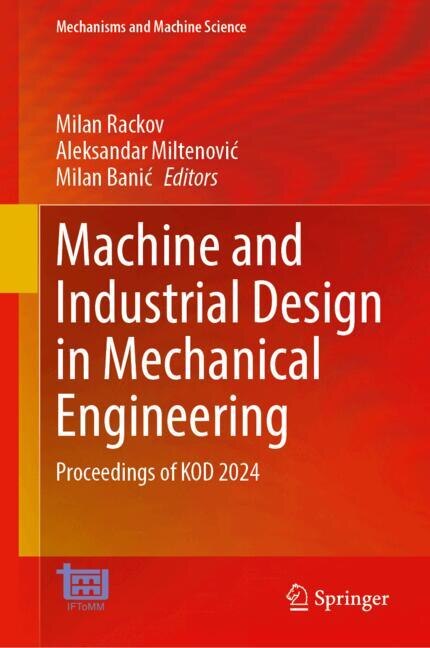 Front cover_Machine and Industrial Design in Mechanical Engineering