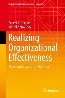 Couverture_Realizing Organizational Effectiveness