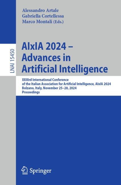 Couverture_AIxIA 2024 - Advances in Artificial Intelligence