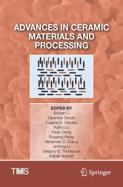 Couverture_Advances in Ceramic Materials and Processing