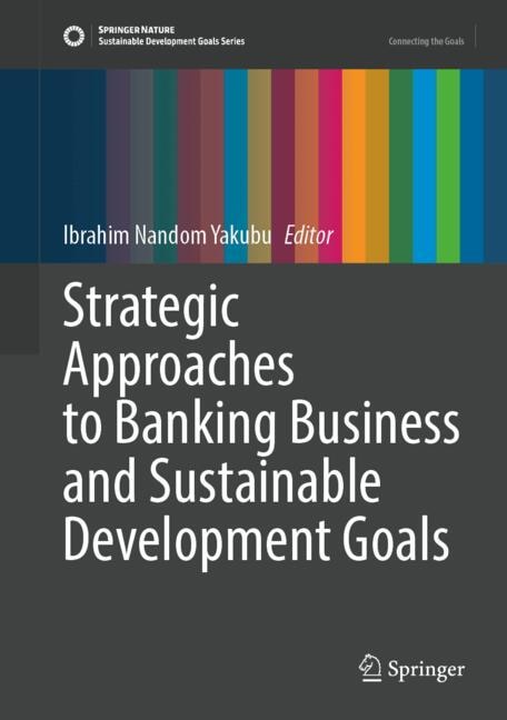 Front cover_Strategic Approaches to Banking Business and Sustainable Development Goals