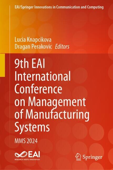Front cover_9th EAI International Conference on Management of Manufacturing Systems