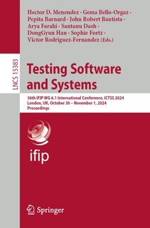 Couverture_Testing Software and Systems