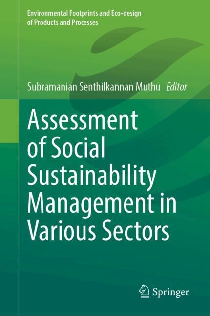 Front cover_Assessment of Social Sustainability Management in Various Sectors