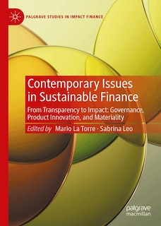 Couverture_Contemporary Issues in Sustainable Finance