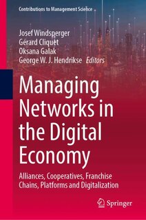 Front cover_Managing Networks in the Digital Economy