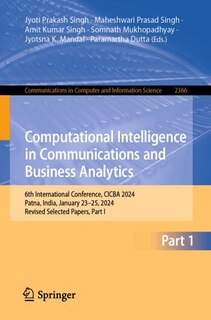 Front cover_Computational Intelligence in Communications and Business Analytics