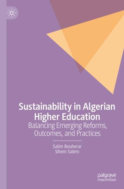 Front cover_Sustainability in Algerian Higher Education