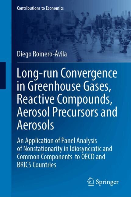 Couverture_Long-run Convergence in Greenhouse Gases, Reactive Compounds, Aerosol Precursors and Aerosols
