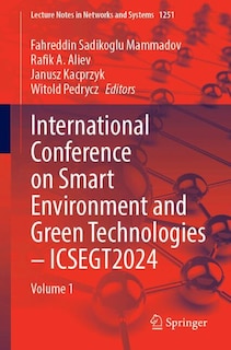 Couverture_International Conference on Smart Environment and Green Technologies - ICSEGT2024