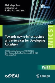 Couverture_Towards new e-Infrastructure and e-Services for Developing Countries
