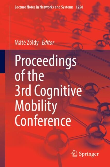 Couverture_Proceedings of the 3rd Cognitive Mobility Conference