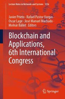 Front cover_Blockchain and Applications, 6th International Congress