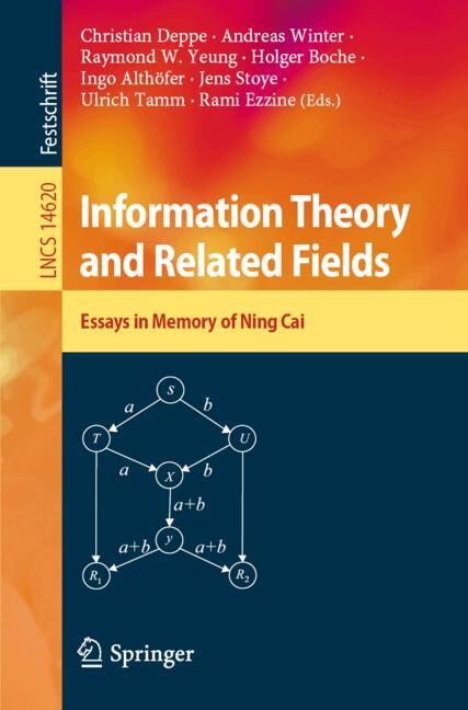 Couverture_Information Theory and Related Fields