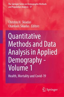 Couverture_Quantitative Methods and Data Analysis in Applied Demography - Volume 1