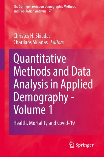 Couverture_Quantitative Methods and Data Analysis in Applied Demography - Volume 1