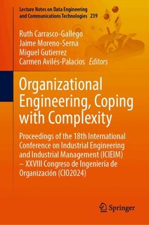 Couverture_Organizational Engineering, Coping with Complexity