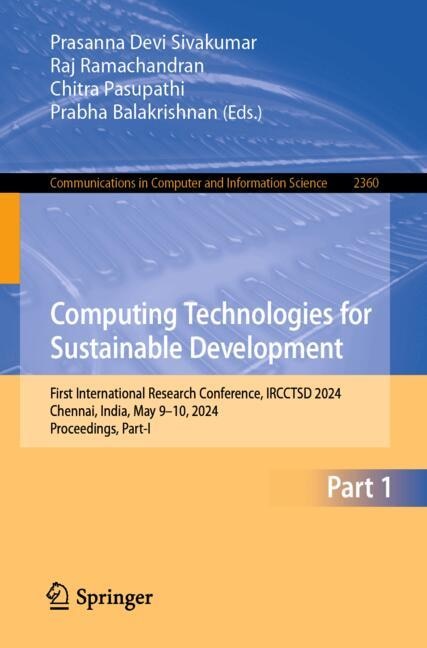 Couverture_Computing Technologies for Sustainable Development