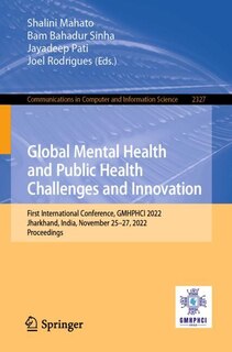 Couverture_Global Mental Health and Public Health Challenges and Innovation