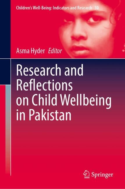 Couverture_Research and Reflections on Child Wellbeing in Pakistan
