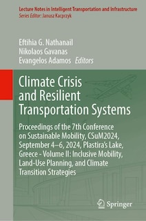 Couverture_Climate Crisis and Resilient Transportation Systems