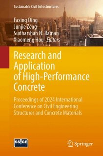 Couverture_Research and Application of High-Performance Concrete