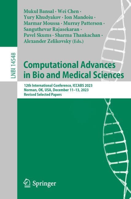 Couverture_Computational Advances in Bio and Medical Sciences