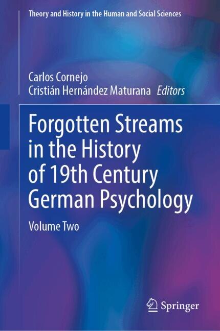 Couverture_Forgotten Streams in the History of 19th-Century German Psychology