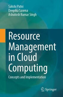 Couverture_Resource Management in Cloud Computing
