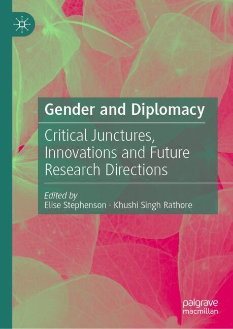 Front cover_Gender and Diplomacy