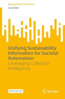 Front cover_Unifying Sustainability Information for Societal Automation