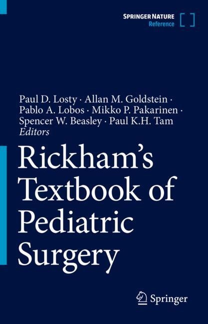 Couverture_Rickham's Textbook of Pediatric Surgery