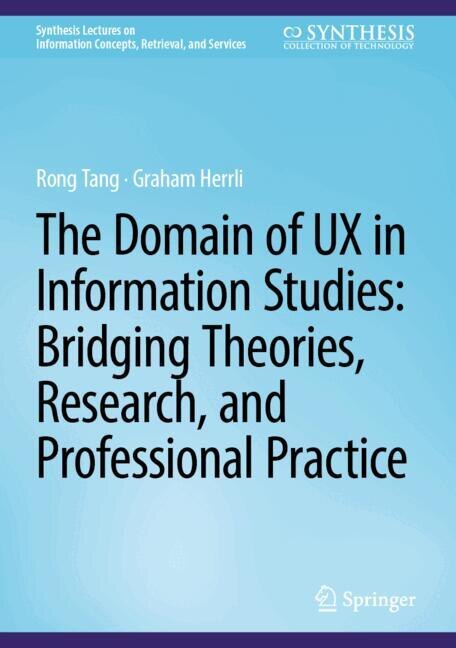 Couverture_The Domain of UX in Information Studies