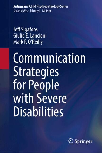 Couverture_Communication Strategies for People with Severe Disabilities