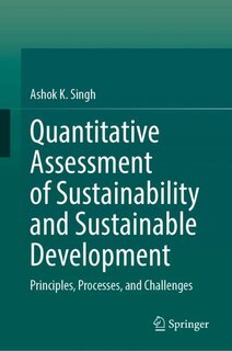 Front cover_Quantitative Assessment of Sustainability and Sustainable Development