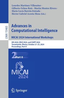 Front cover_Advances in Computational Intelligence. MICAI 2024 International Workshops