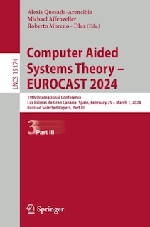 Front cover_Computer Aided Systems Theory - EUROCAST 2024