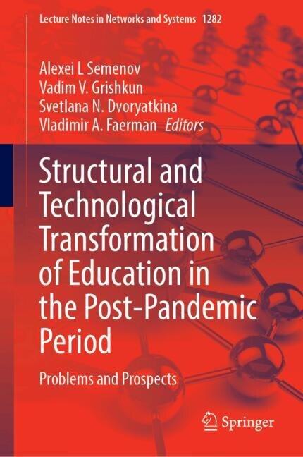 Couverture_Structural and Technological Transformation of Education in the Post-Pandemic Period