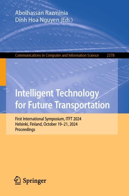 Couverture_Intelligent Technology for Future Transportation