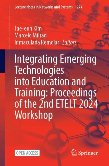 Couverture_Integrating Emerging Technologies into Education and Training