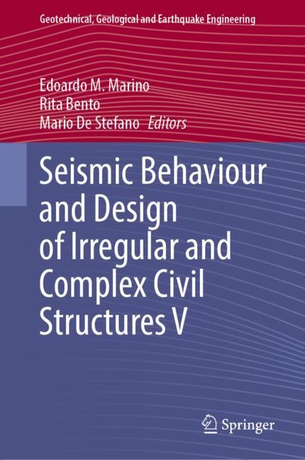 Front cover_Seismic Behaviour and Design of Irregular and Complex Civil Structures V