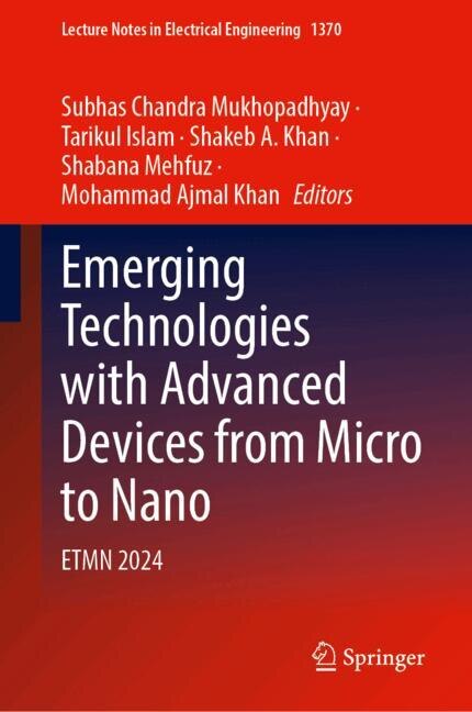 Couverture_Emerging Technologies with Advanced Devices from Micro to Nano