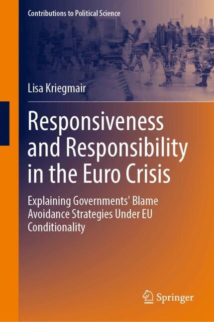 Couverture_Responsiveness and Responsibility in the Euro Crisis