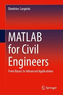 Front cover_MATLAB for Civil Engineers