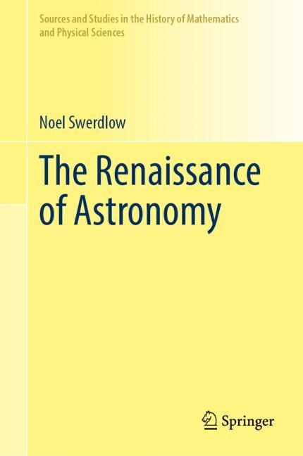 Couverture_The Renaissance of Astronomy